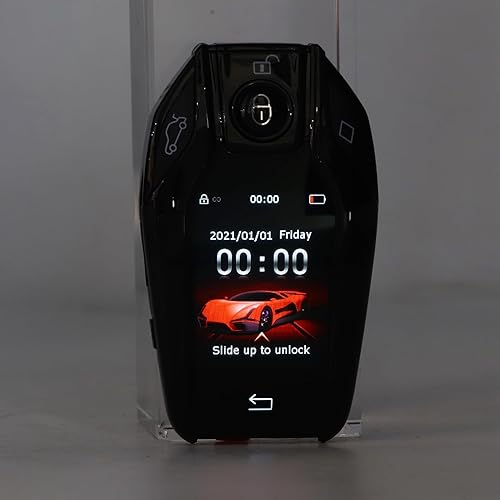 Miniatura 2 de Pantalla táctil LCD universal TK800+, llave remota sin llave, botones físicos y táctil, entrada sin llave, cerradura de puerta y elevación de
