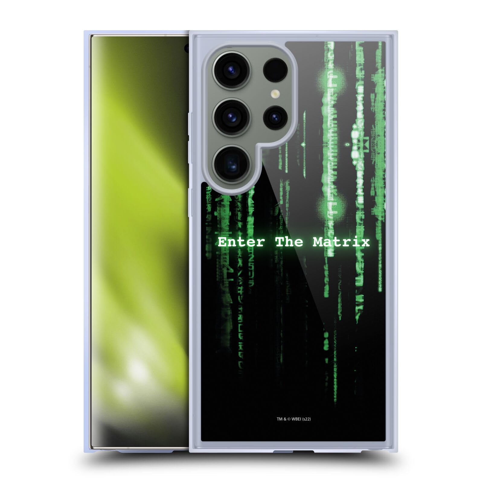 Coque Gel Samsung Galaxy S24 Ultra MagSafe The Matrix Art Clé antichoc