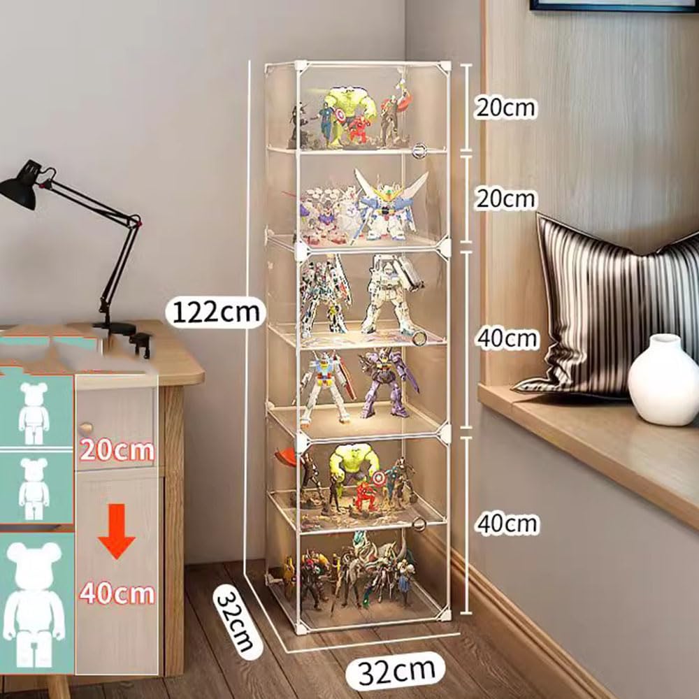 Amazon.co.jp: フィギュアケース ホビー用収納 プラモデル 棚