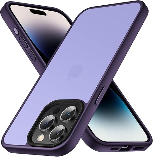 Miniatura 98 de Yriklso Strong Magnetic Case for iPhone 11 [Compatibilty with MagSafe] Protective Shockproof Cover Phone Case for iPhone 11 6.1" Frosted Purple