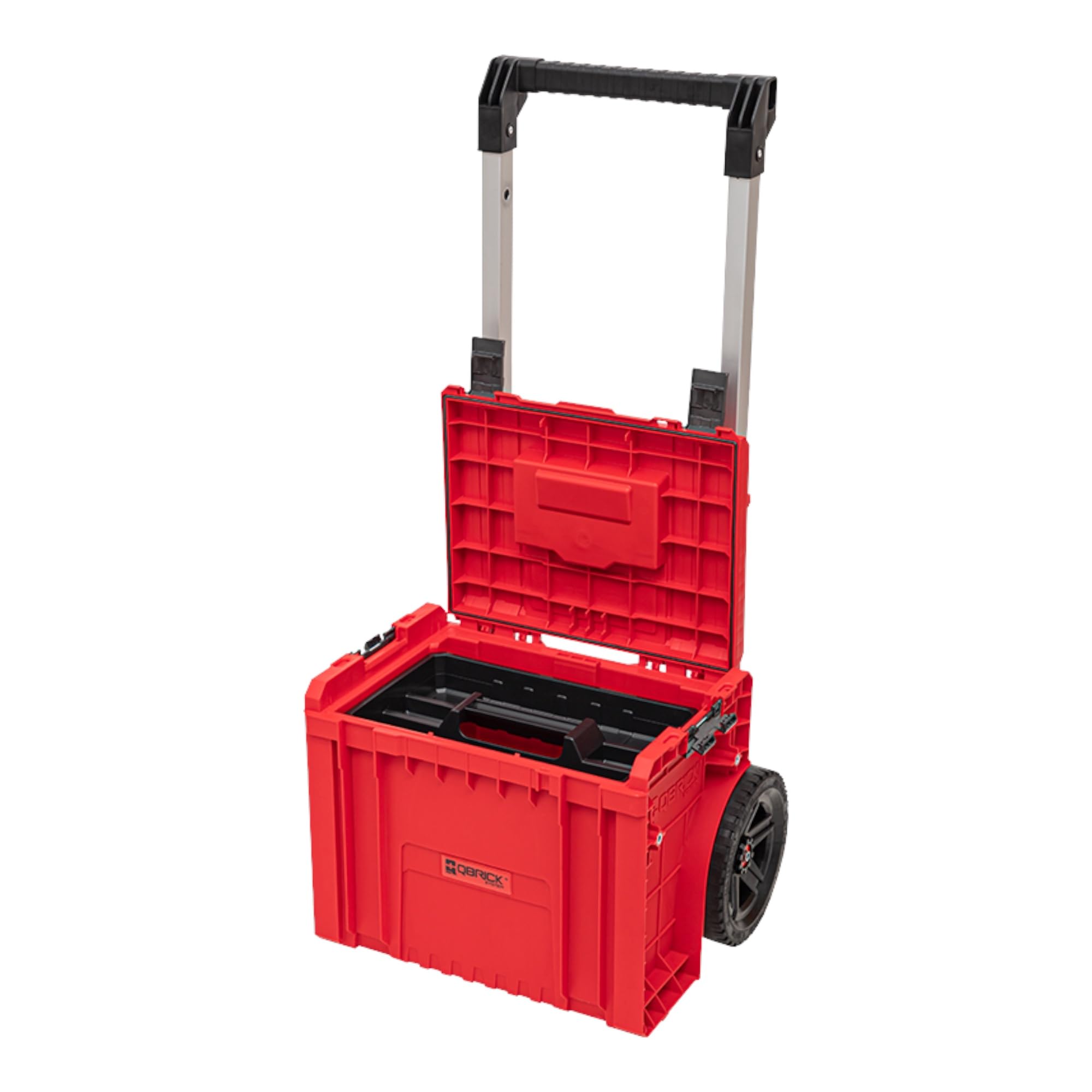 QBRICK SYSTEM Caja Herramientas Maletin Caixa De Ferramentas PRO Cart 2.0 PLUS RED Ultra HD Con Ruedas Rojo 465 x 407 x 716 mm
