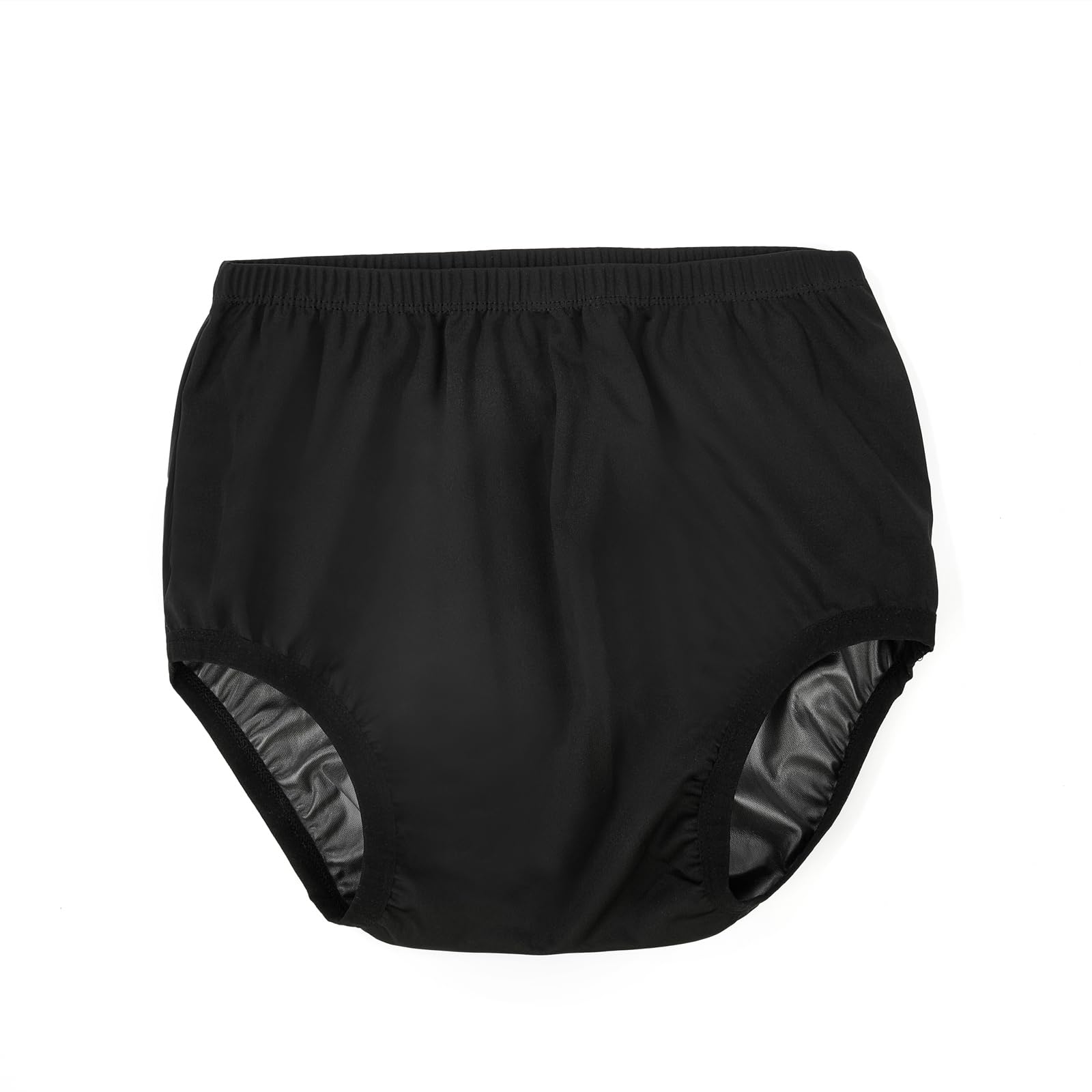 Adult Cloth Diaper Cover for Incontinence, Active Waterproof Leakproof Latex Pants, Noiseless Reusable Washable Pull Up Plastic Pants (No Cotton