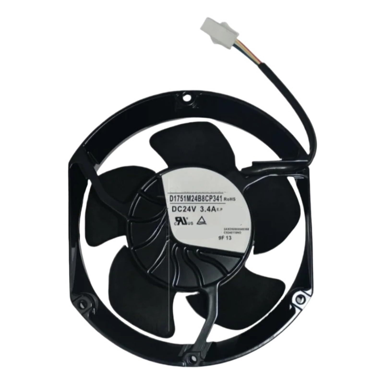 WESAWQGH D1751M24B8CP341 Cooling Fan 24VDC 3.4A 172x150x51mm 4-wire ABB880/580 frequency converter fan