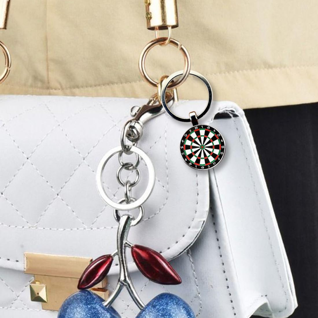 Portachiavi Darts Regali Uomo Freccette Accessorio Decorazione