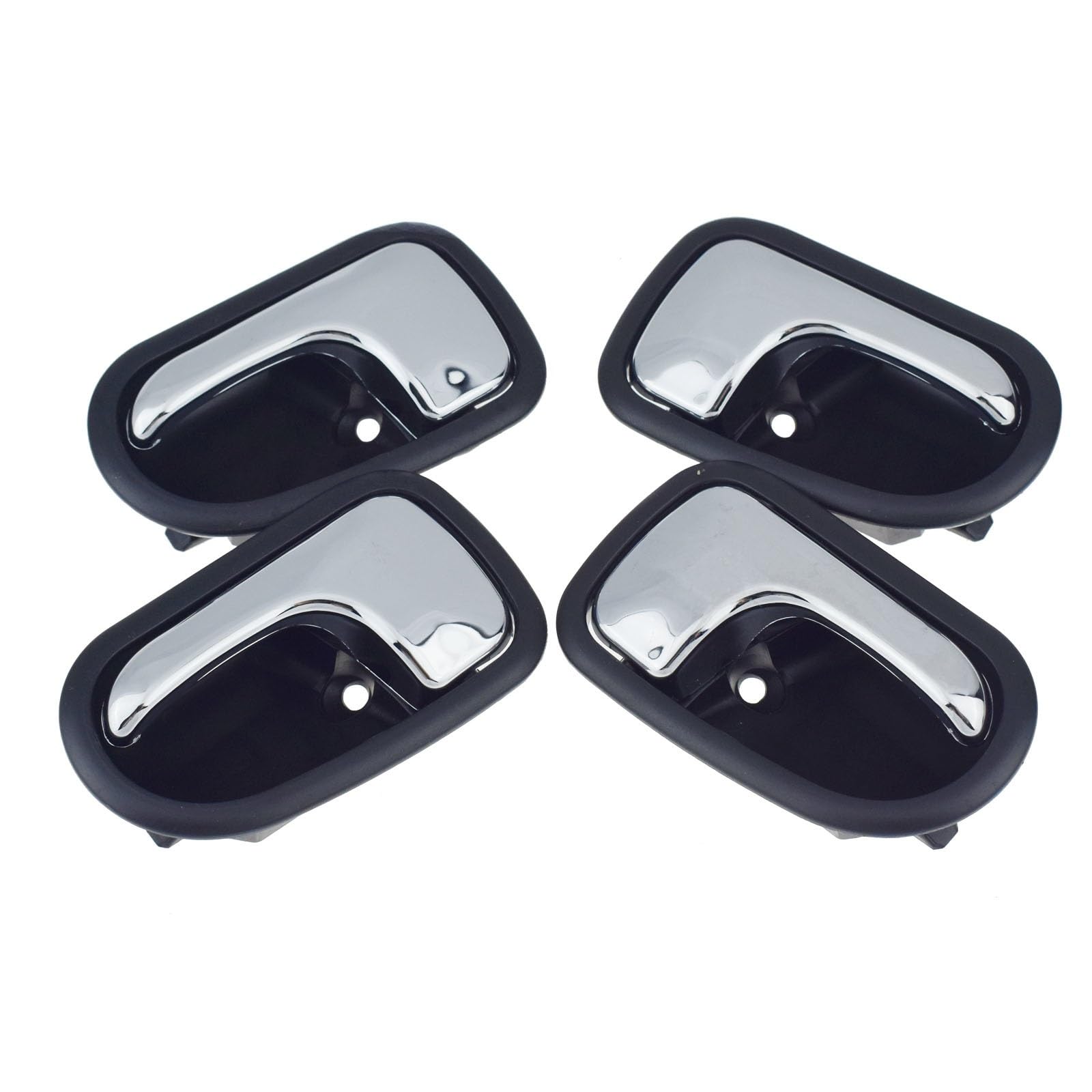 POQWERIQ Front Rear Left Right Inside Door Handle S54N59330B65 S54N58330B65 for Ford for Activa 1999 2000 2001 2002 2003