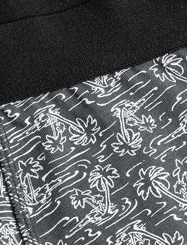 KOTON Erkek Çiçek Baskılı 3'lü Boxer Set, Siyah (999), S - Görsel 4