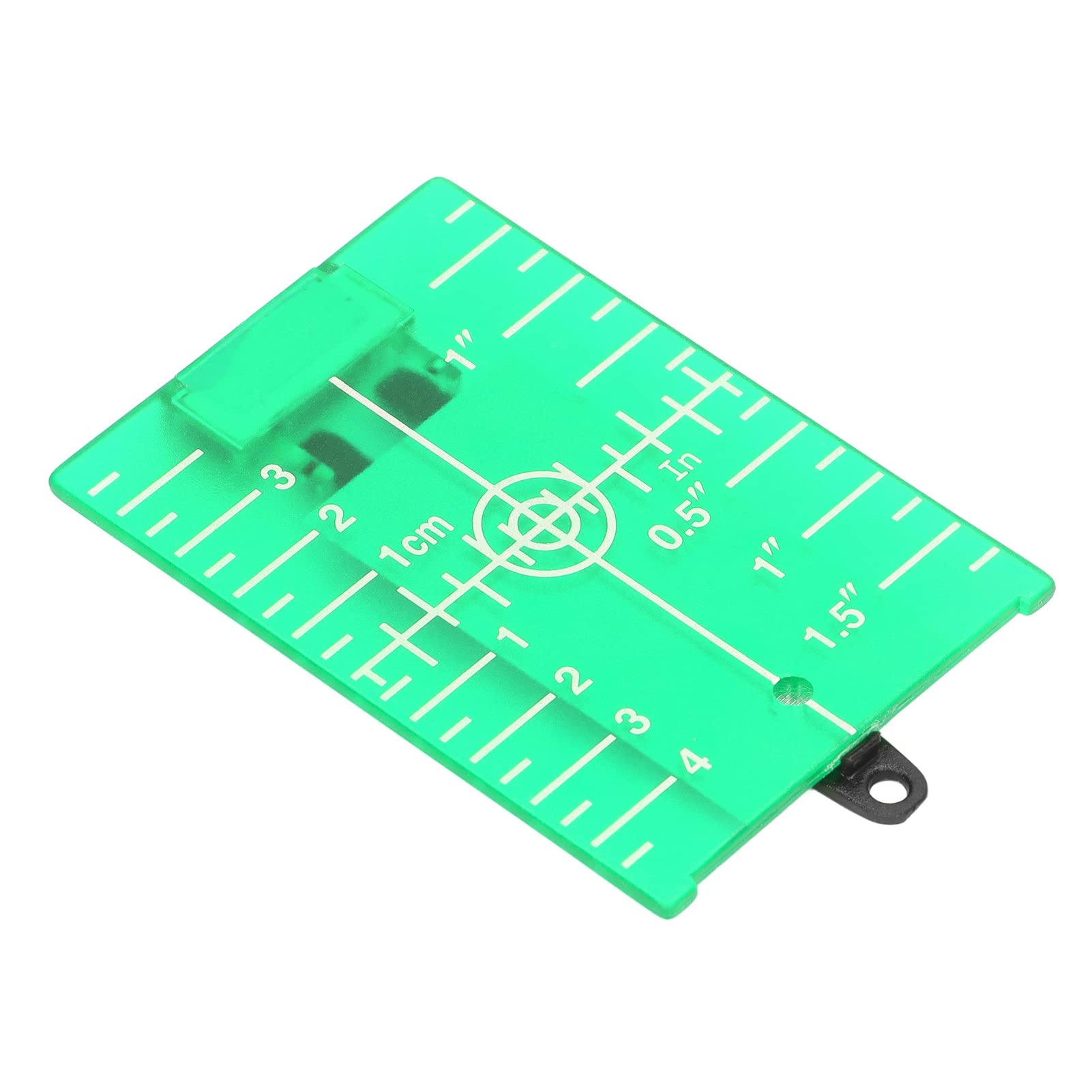 ANKROYU Lasers Target, Plastic Lasers Leveling Target with Bracket Inch Metric Scale, Magnetic Lasers Target Plate, Magnetic Floor Lasers Target for Beam Lasers Levels(Green)