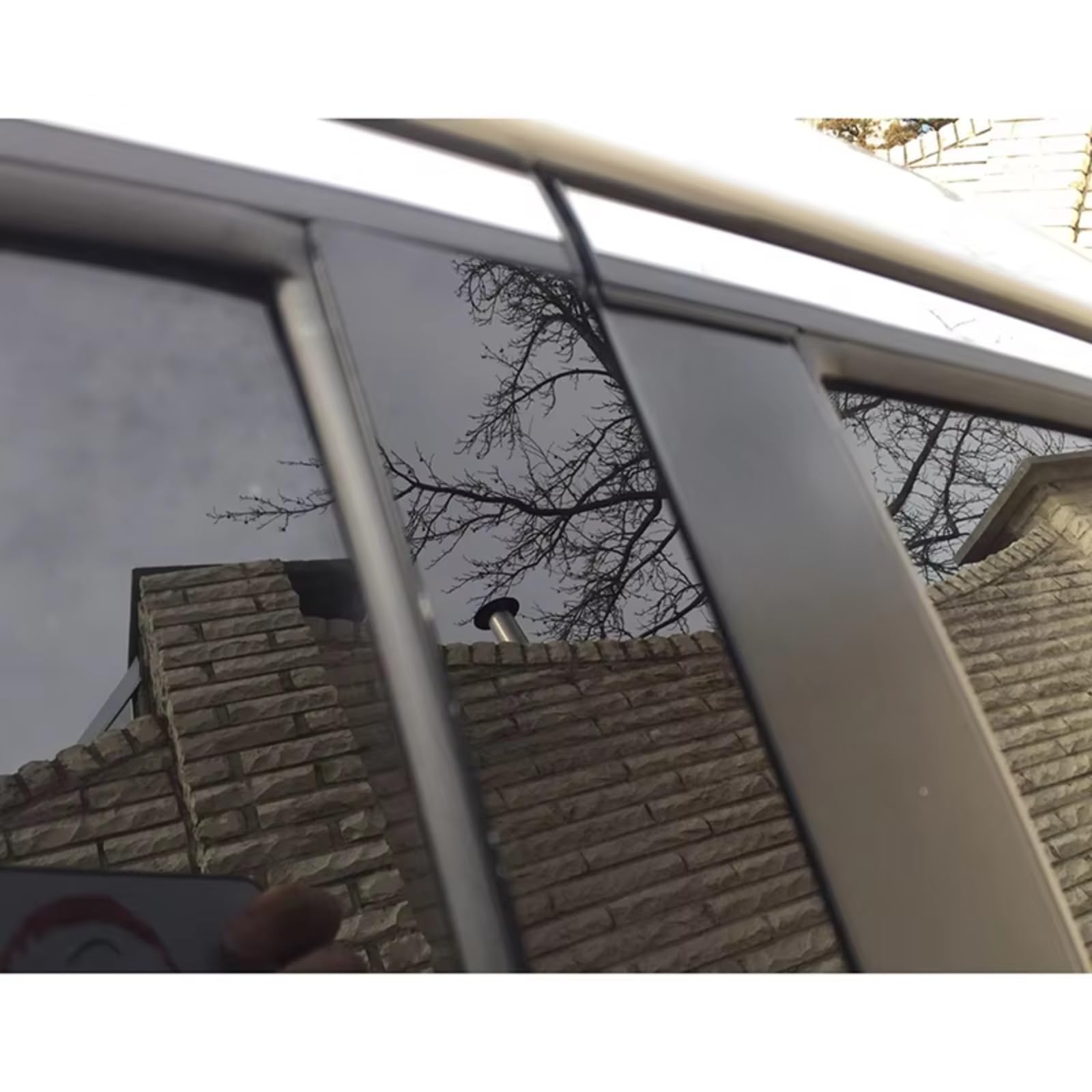 Naklejki na drzwi i ramy okienne do Buick Lacrosse (2010-2016), błyszcząca, czarna, na kolumny okienne i drzwiowe, osłona kolumny BC, listwy ozdobne, naklejki dekoracyjne