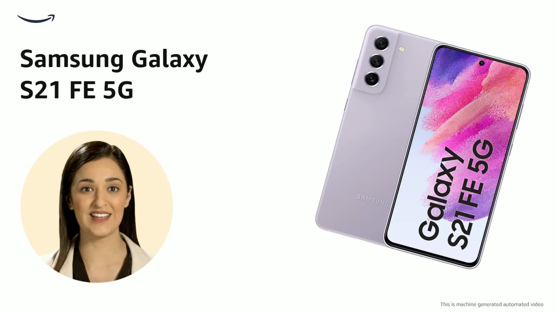 Refurbished) Samsung Galaxy S21 FE 5G (Lavender, 8GB, 128GB