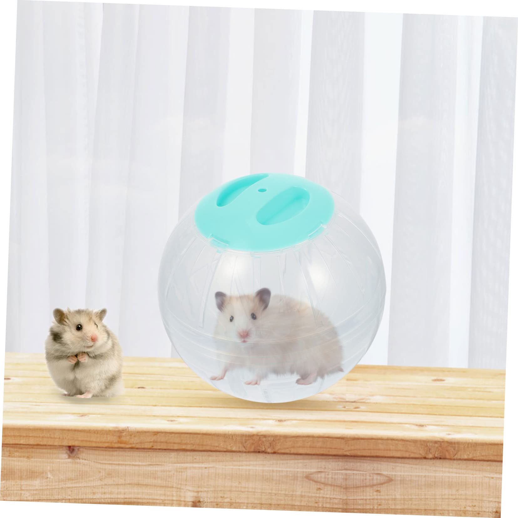 4stücke Hamster Trainingsbälle Transparente Große Laufkugeln Für Kleine Haustiere Spielzeug Für Hamster Und Igel Fördert Und Vermeidet Langeweile