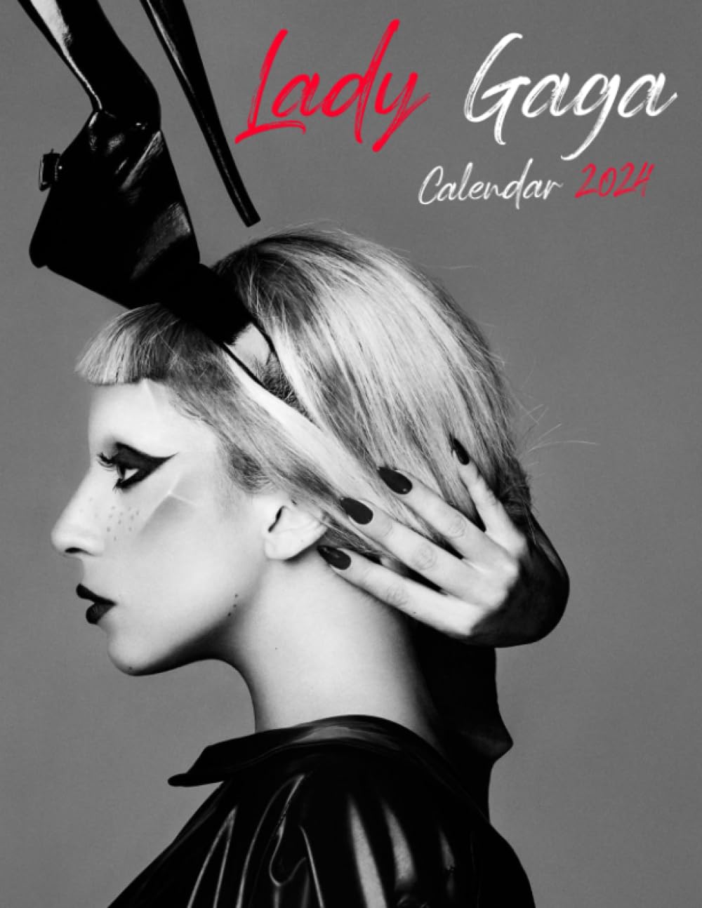 Lady.G Calendar 2024: OFFICIAL Planner 2023 2024, with note section to write in each day of the months (Pop Singer Songwriter Celebrity) Kalendar Calendario calendrier.