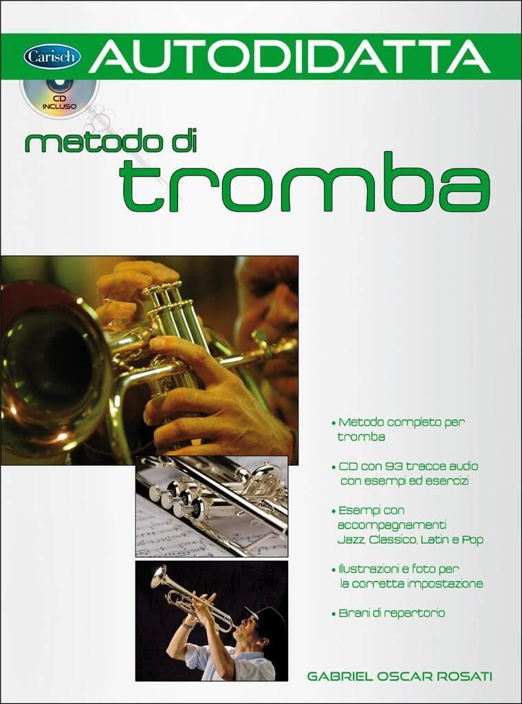 Méthode de trompette débutant cours autodidacte livret et CD audio