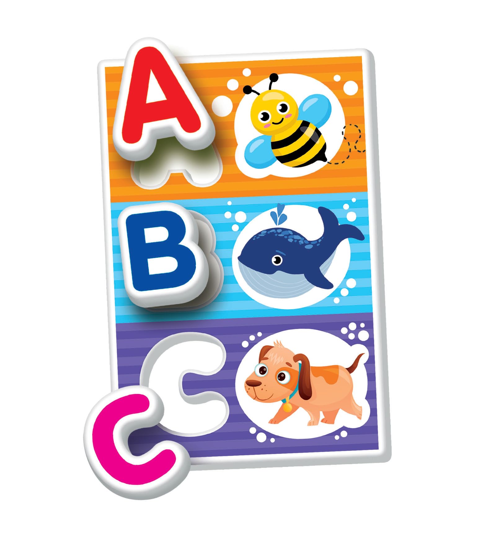 Clementoni Sapientino - Le Lettere, Gioco Educativo per Bambini 2-4 Anni con Tessere per Imparare Le Lettere dell'Alfabeto, Made in Italy, Lingua Italiana, 16862