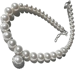 Elizé™ Pearl Necklace with Drop – A Statement Necklace made with premium Austrian crystals