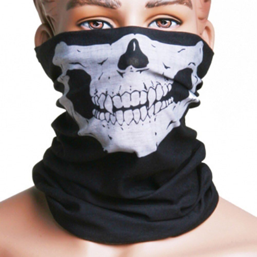 SL Skull Face Multi Use Face Mask Scarf Head Wrap