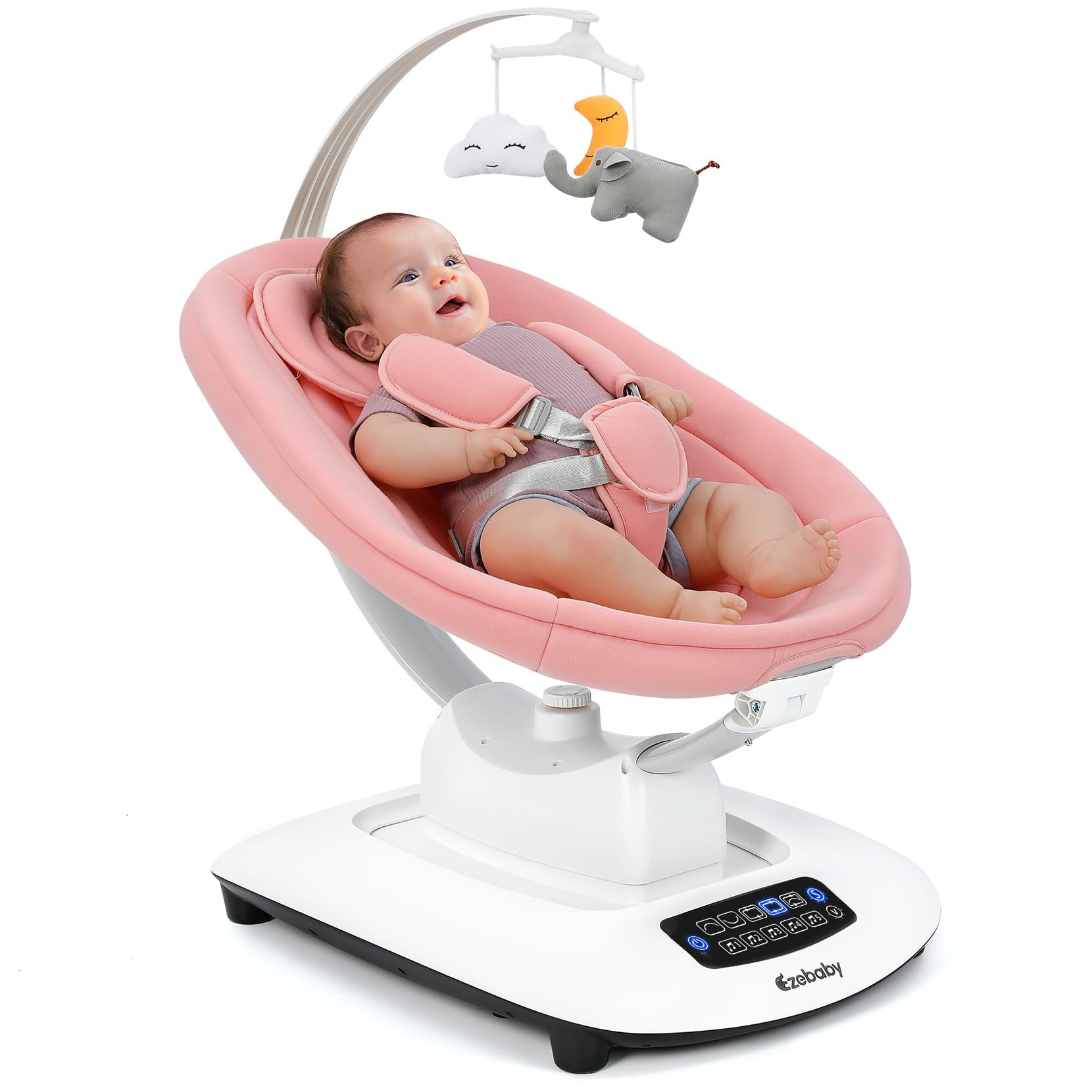 Amazon.com : Ezebaby Electric Baby Swing for Infants with 5 Unique