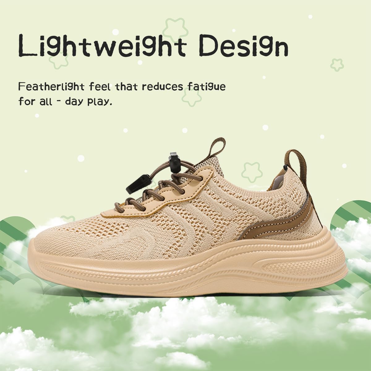 EGMPDA Boys Running Walking Shoes Non Slip Lightweight Tennis Kids Sneakers