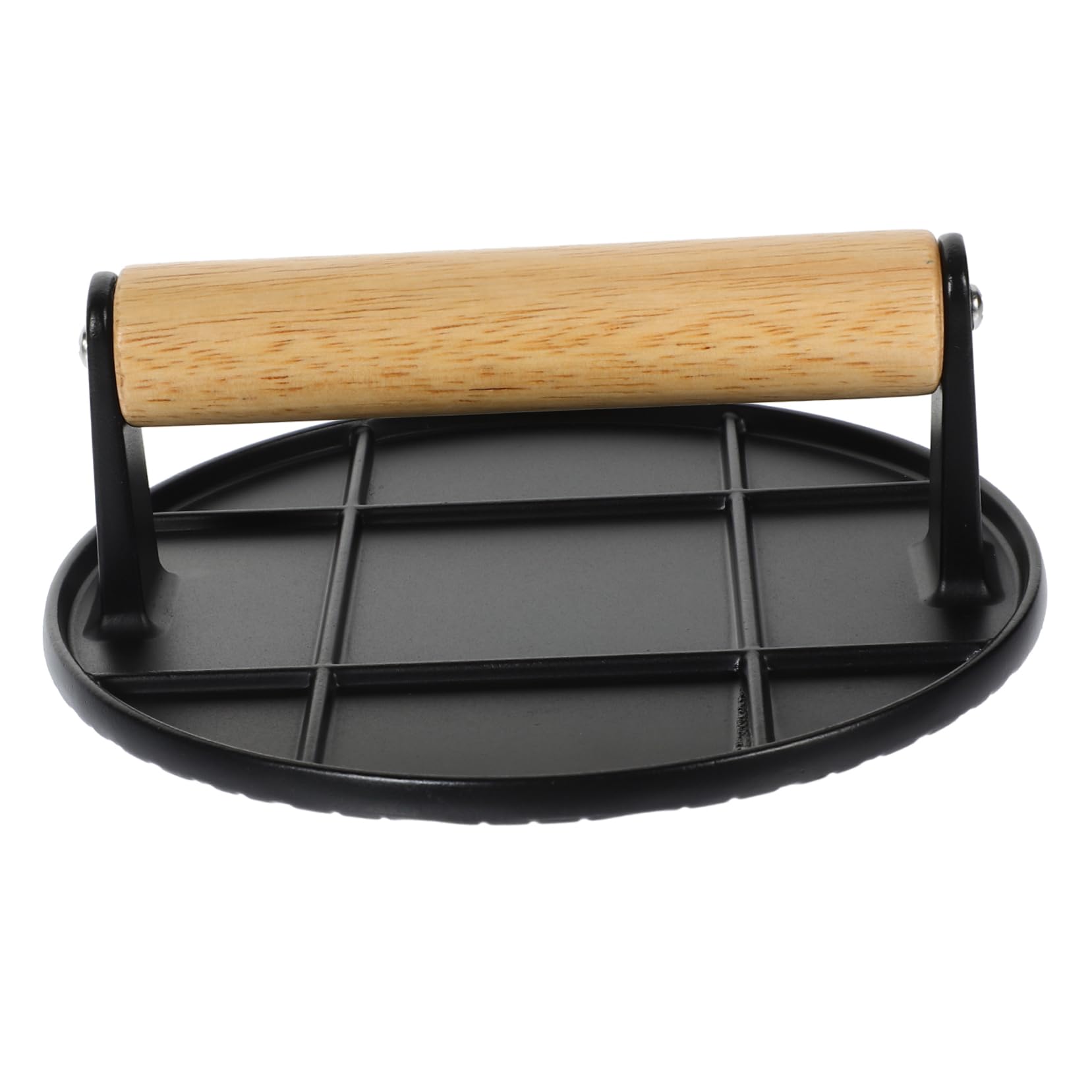 Garneck 4 Pz Piastra Per Cuocere e Friggere Bacon Strumento Per Distruggere Gli Hamburger Strumento Per Pressare La Bistecca Pressa Per Hamburger Schiaccia Hamburger Lega Di Alluminio