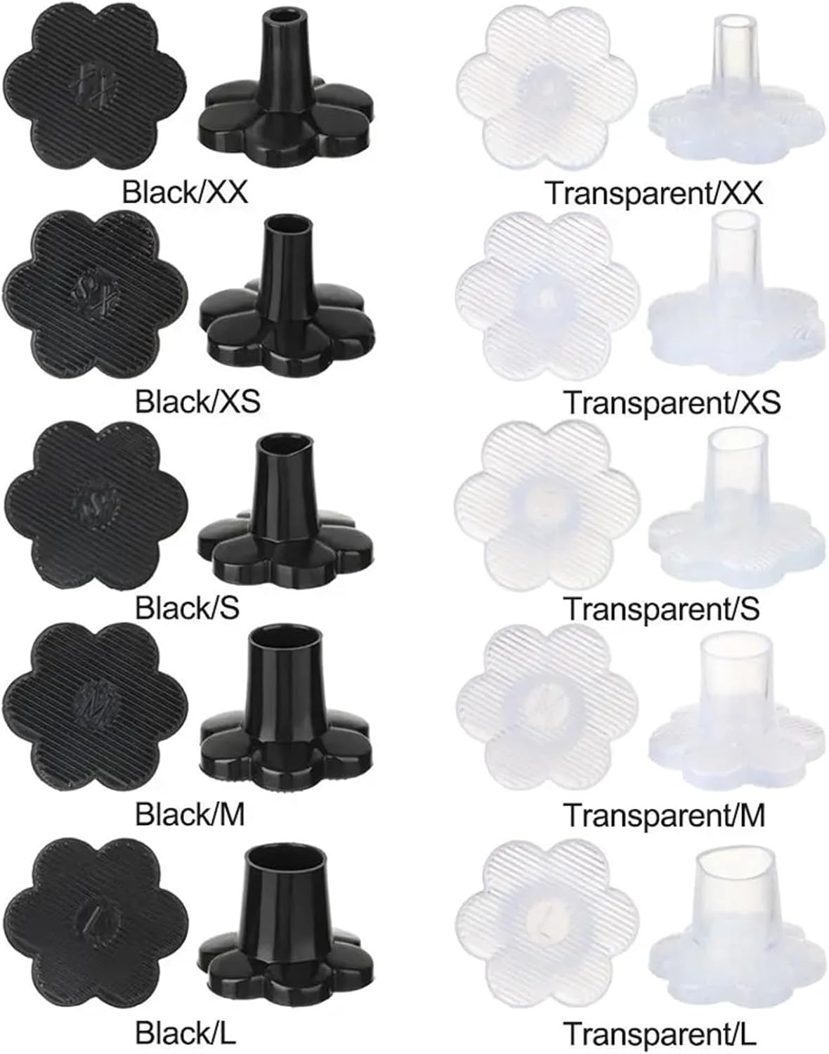 Heel Caps for High Heels 30/50 Pairs Accessories Non-Slip Wearable Round Shape Heel Protector Heel Stoppers High Heel Protector Cover Antislip High Heeler(Transparent,50 Pairs,Large)