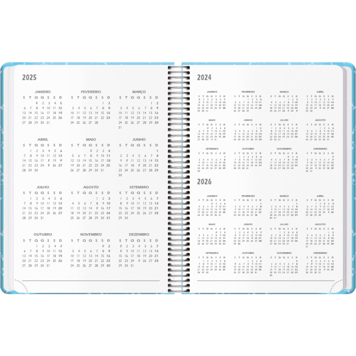 Dohe, 2025 Diary, Day by Page, A5 Size (14 x 20 cm), 12 Months January to December, Hardcover, Planner in Spanish - Image 3