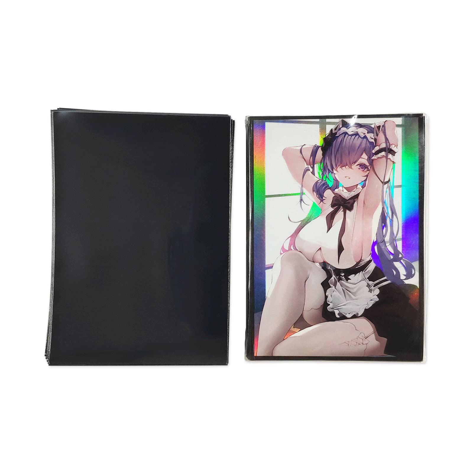 50ct Holographic Flashing (Azur Lane August von Parseval) Top Loading  Trading Card Sleeves Deck Protector for YuGiOh/Japanese Sized Cards 63x90mm  (14) : Amazon.ca: Toys & Games