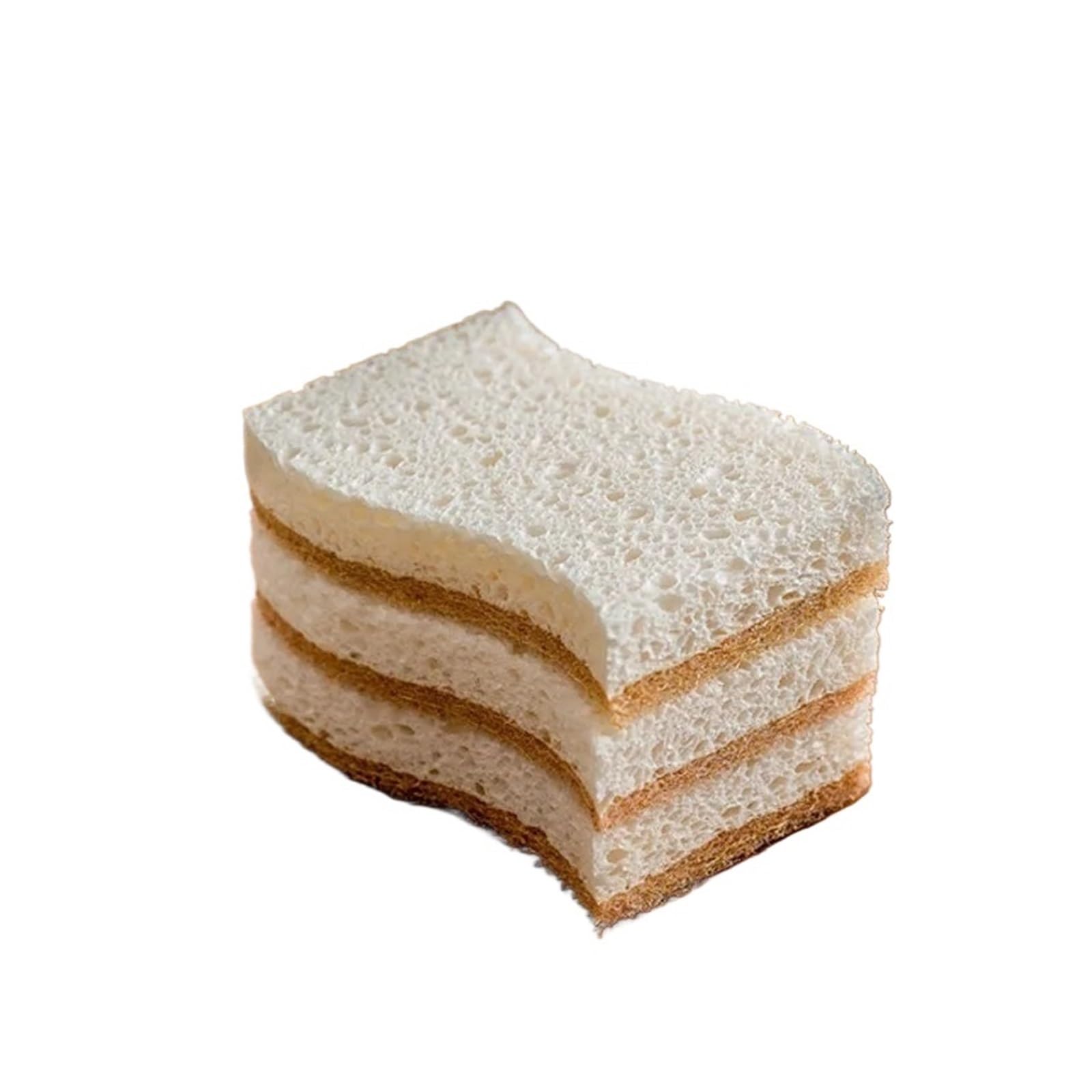 WZPTLKIBAD S-Type Wood Pulp Cellulose Sponge for Kitchen Dish Washing