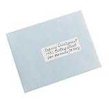Avery® Multi-Use Permanent Labels, 1" x 2.75", White, Non-Printable, 128 Blank Labels Total (6113) – view 2