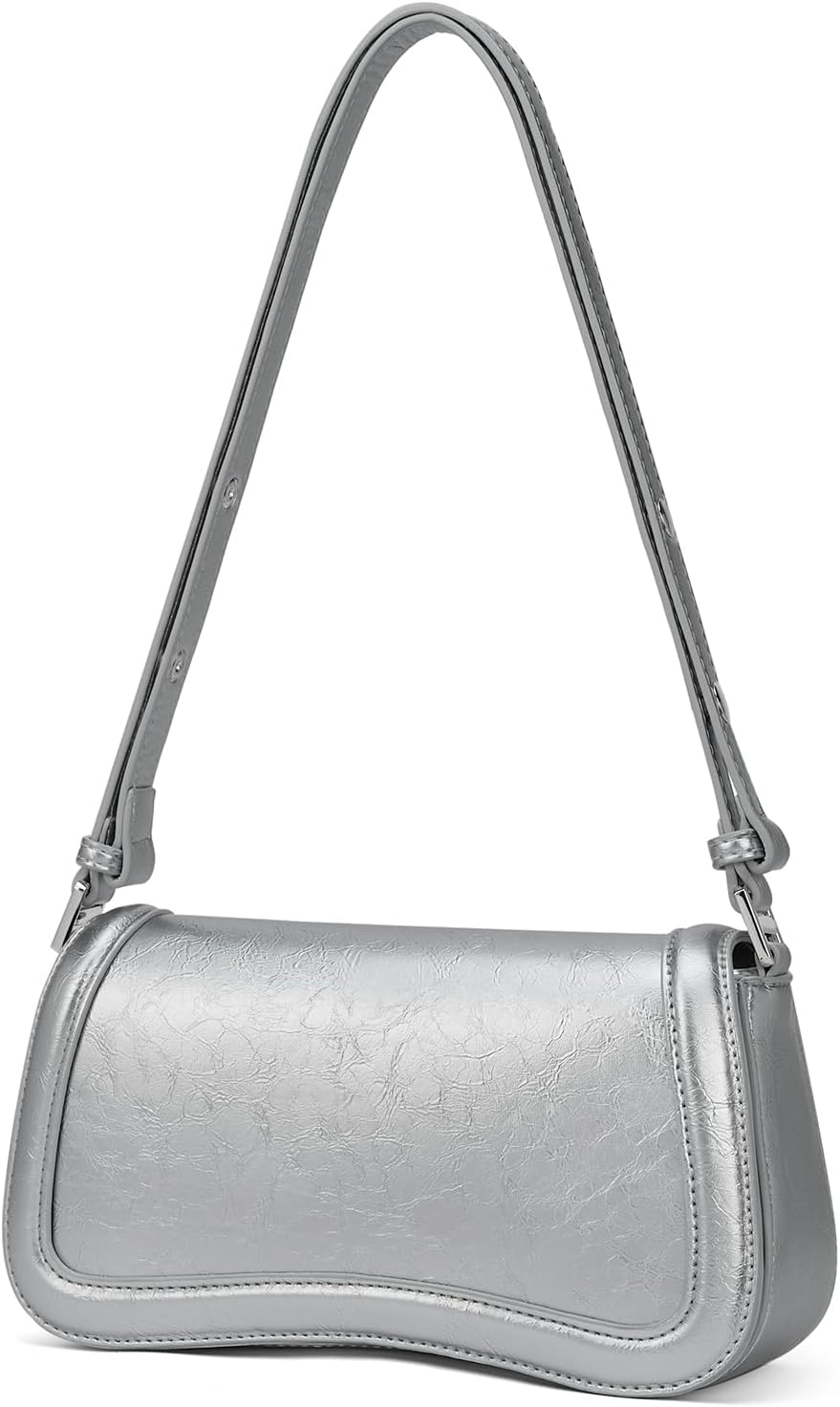 CLUCI Small Shoulder Bags,Purses for Women Vegan Leather Crossbody Handbag Clutch Hobo Purse - Image 7