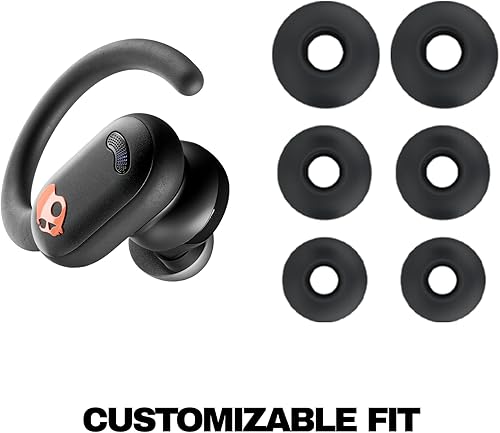 Miniatura 9 de Skullcandy Push ANC - Auriculares inalámbricos activos con cancelación de ruido, auriculares Bluetooth, cancelación de ruido, 58 horas de batería,