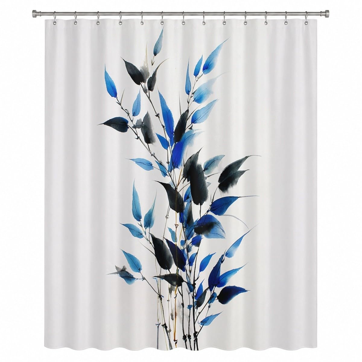 Generico Tenda Doccia 240x200 cm Grigio Impermeabile per Vasca da Bagno