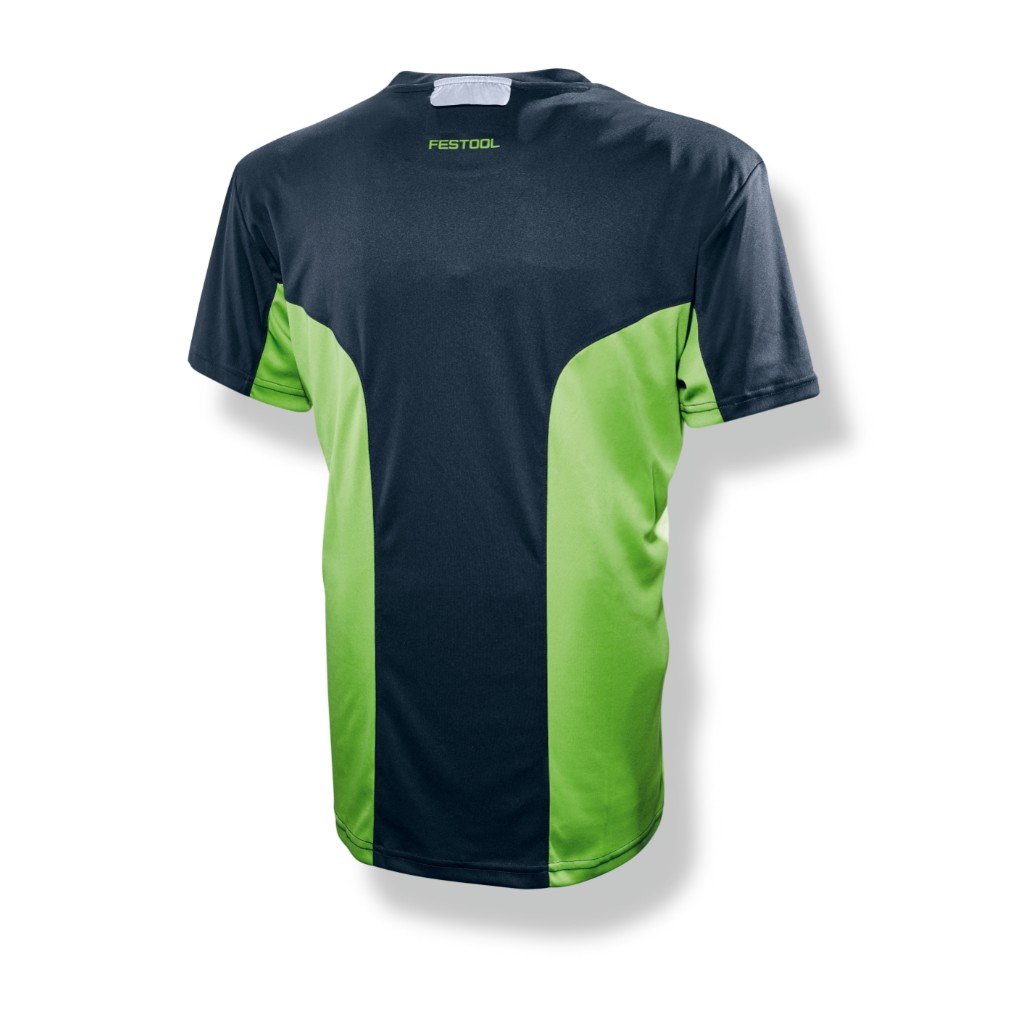 Festool Training Shirt Men XXL, Blue and Green - Image 2