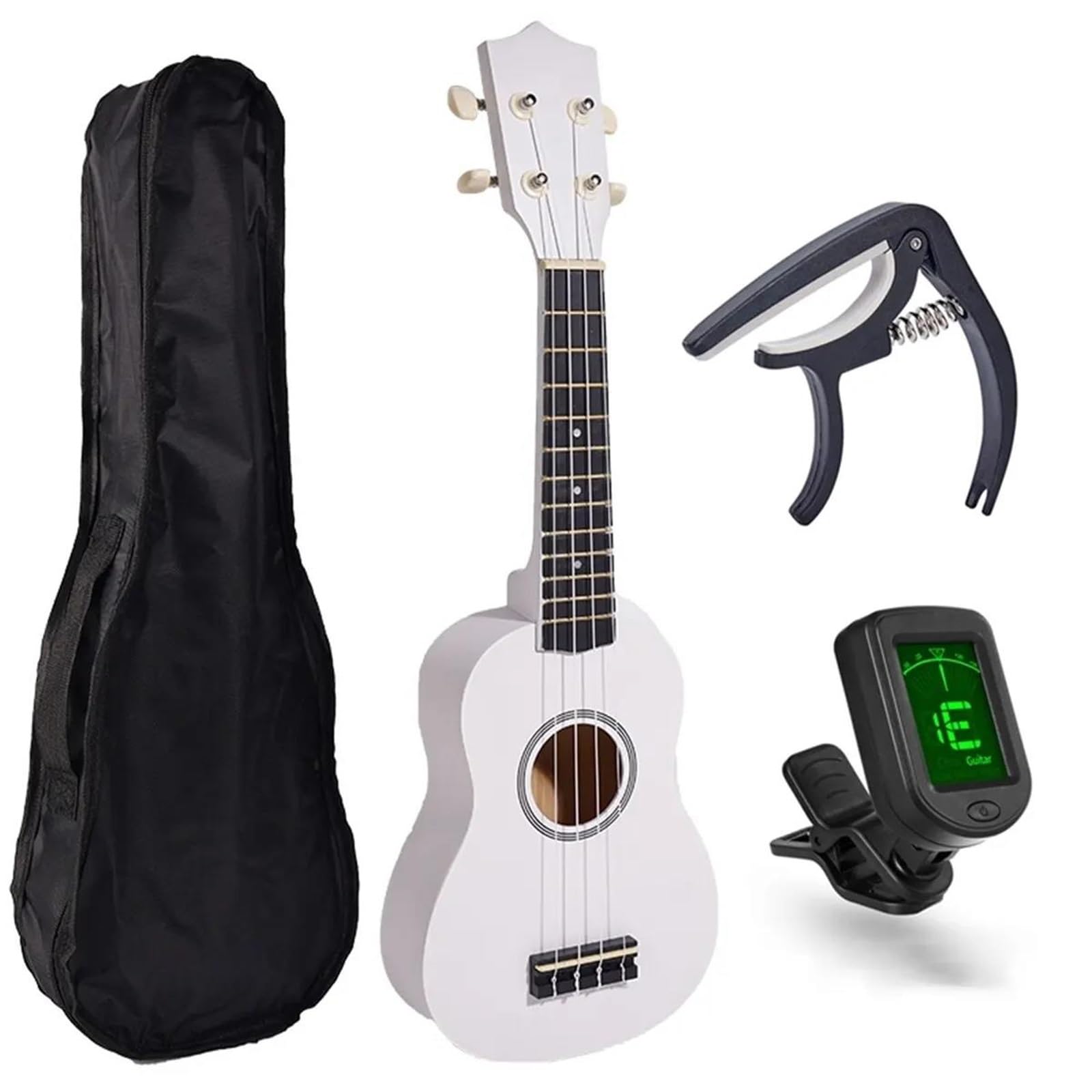 Profesjonalne Ukulele Ukulele Sopranowe Dla Początkujących 21 Cali W Stylu Hawajskim