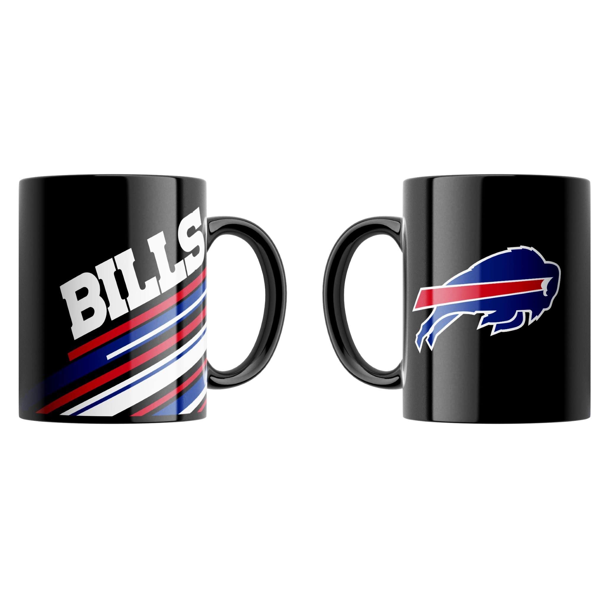 Great Branding Buffalo Bills NFL Classic Mug (330 ml) Stripes Tasse - Stück