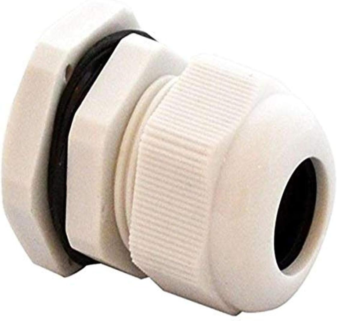 Hot Deals BUD Industries IPG-2229-G IP66 TUV Nylon Cable Gland 0.16 ~ 0.31, Gray