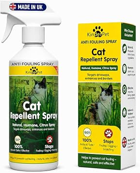 Citrus Cat Deterrent Spray - Indoor Outdoor Scratch & Wee Repellent 500ml