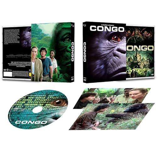 Dvd Congo - Edição Limitada Filme Luva + 2 Cards