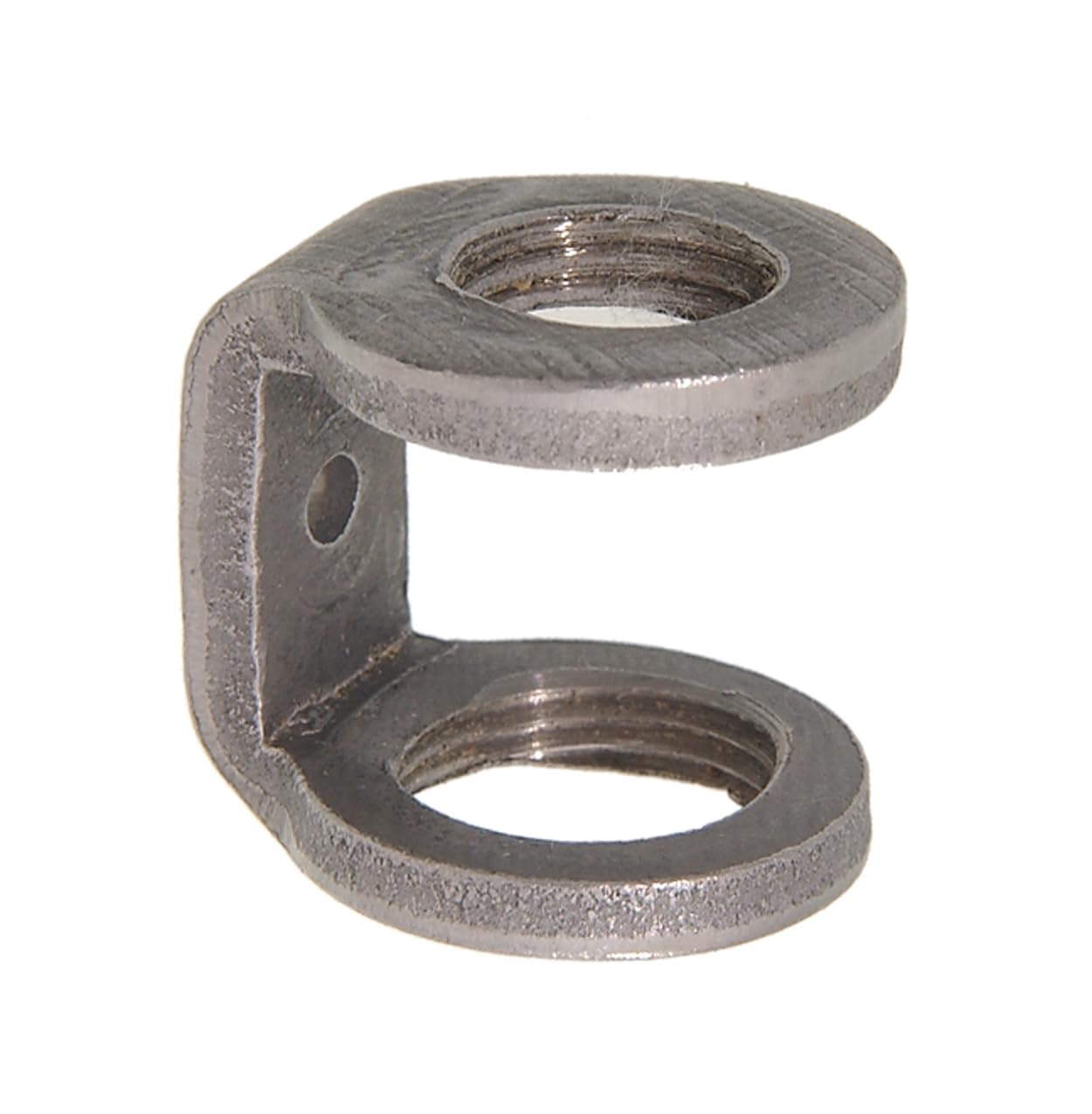 B&P Lamp1" Heavy Steel Hickey, 1/4F X 3/8F