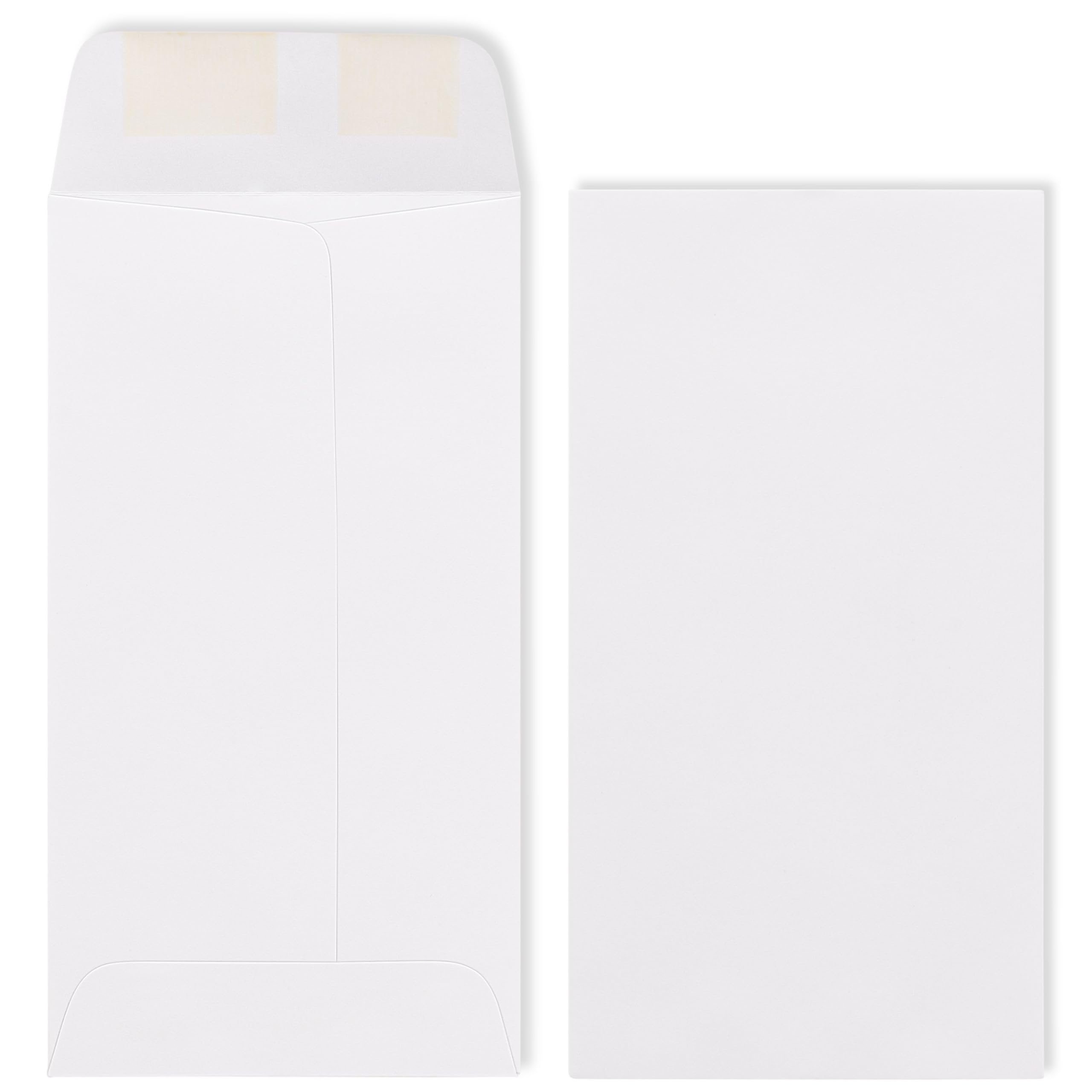Lot de 500 enveloppes auto-adhésives #7 pour espèces, pièces de monnaie