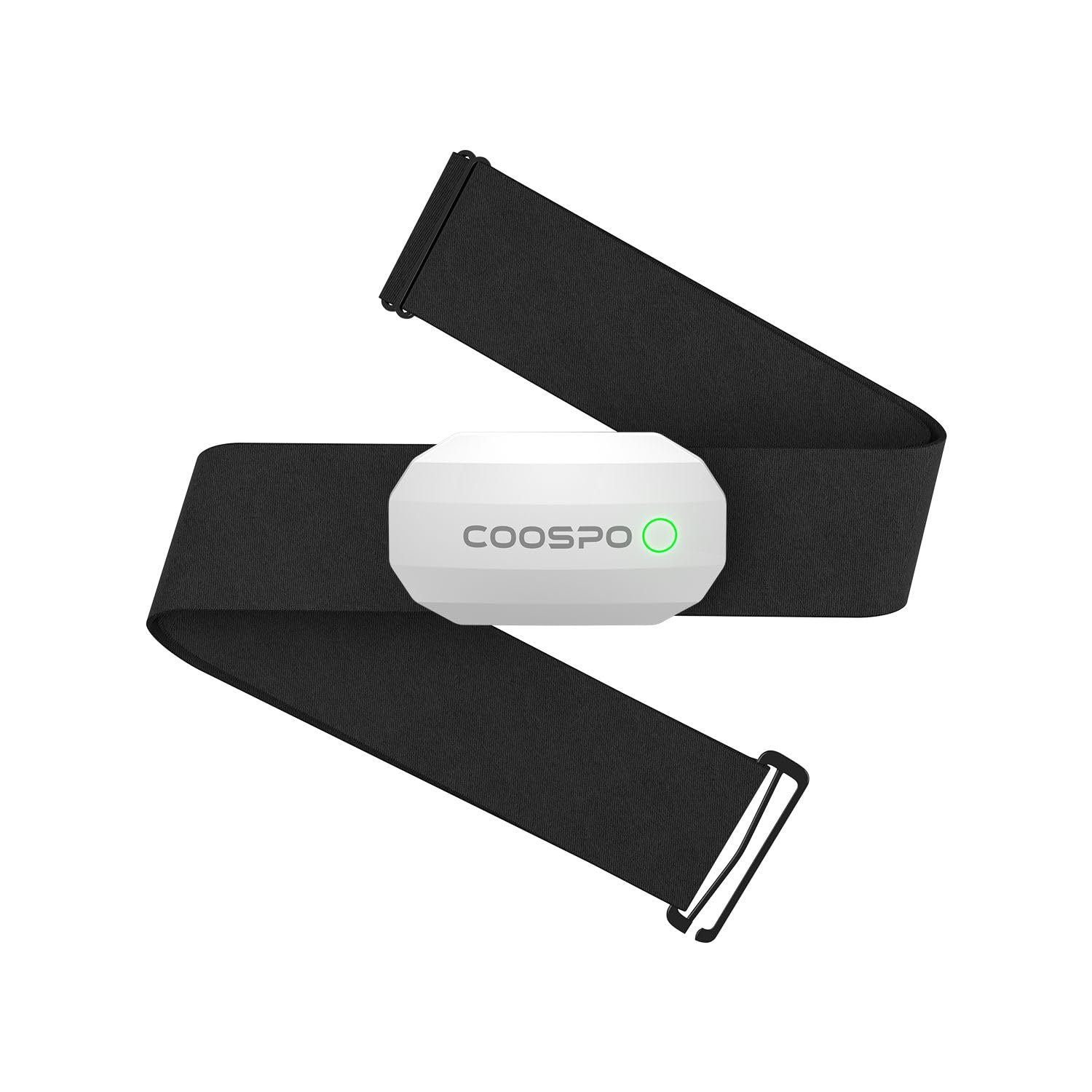 COOSPO H808S Frecuencia Cardíaca Bluetooth Banda Monitor Sensor de Frecuencia Cardíaca Deportivo Ant+ para CoospoRide, Wahoo, Adidas Run, Rouvy, Pulsoid