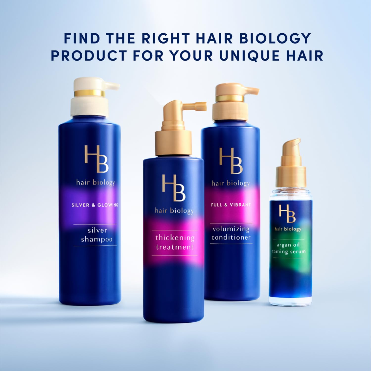 Hair Biology Shampoo and Conditioner Hair Care Set
