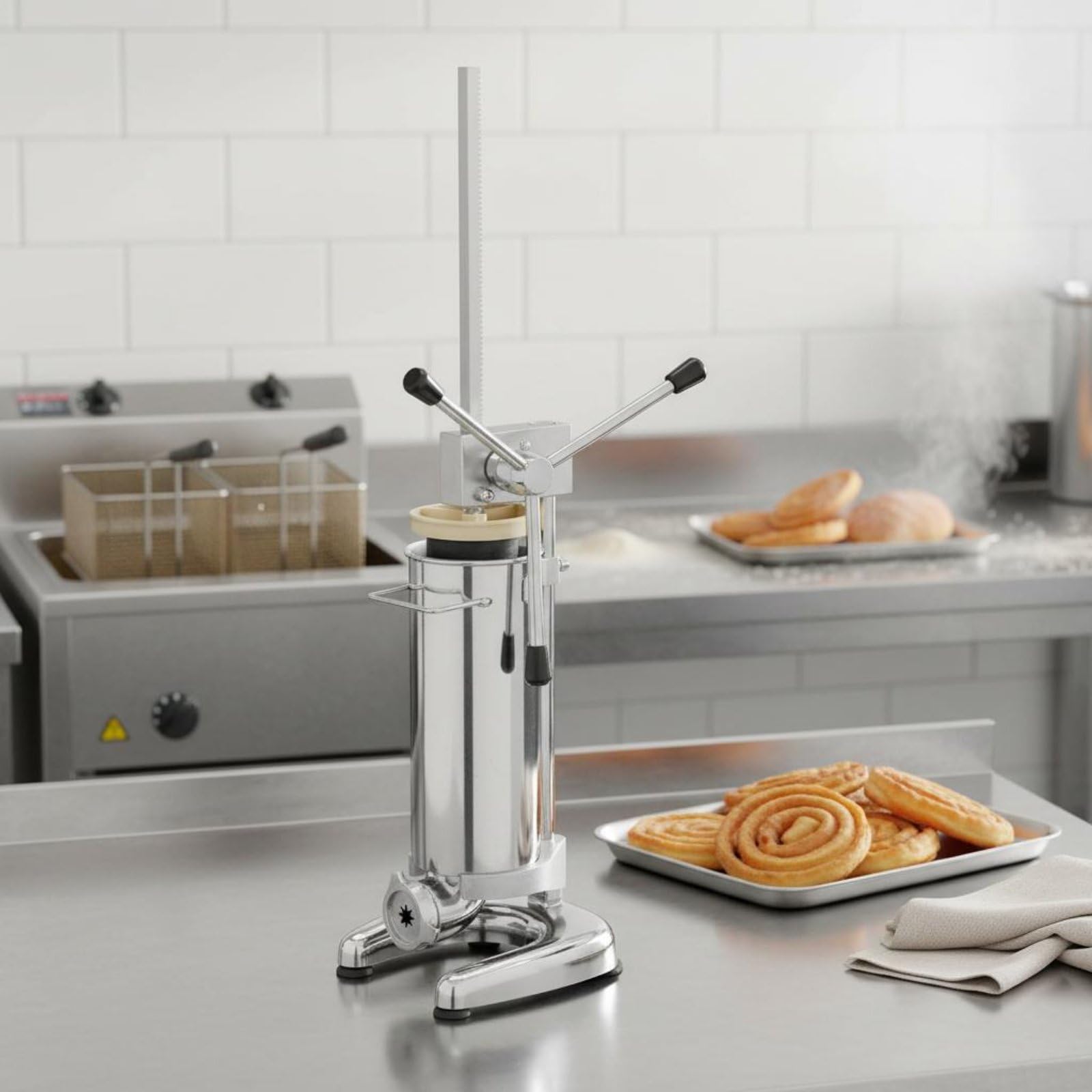 Attrezzatura Ristorazione Azionamento Manuale Uso Professionale per Operatore di Snack Bar, Ristoratori, Cucina Commerciale, Ristorante, Pasticceria