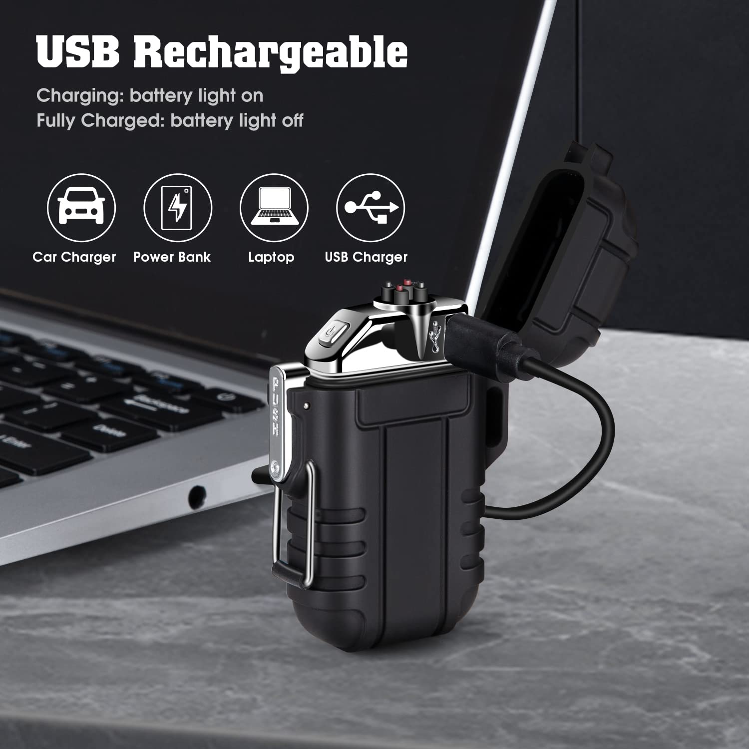 Buy Electric Lighter,Plasma Lighter Waterproof Arc Lighter Windproof