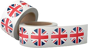 2 X ADESIVI/DECALCOMANIE BANDIERA UNION JACK EFFETTO - Foto 8