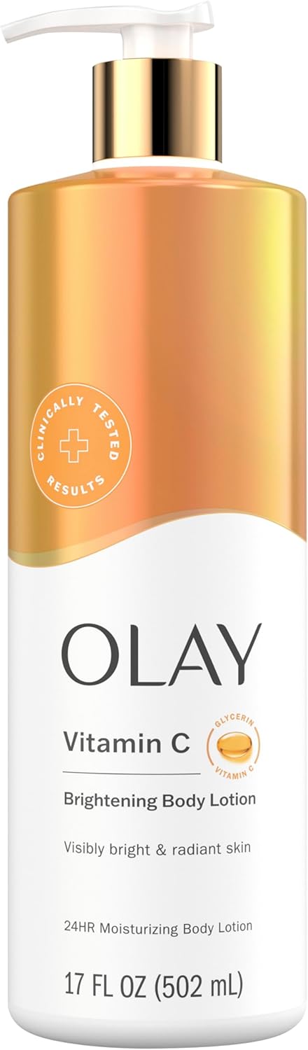 Olay Revitalizing & hydrating hand and body lotion with vitamin c, 17 fl oz pump
