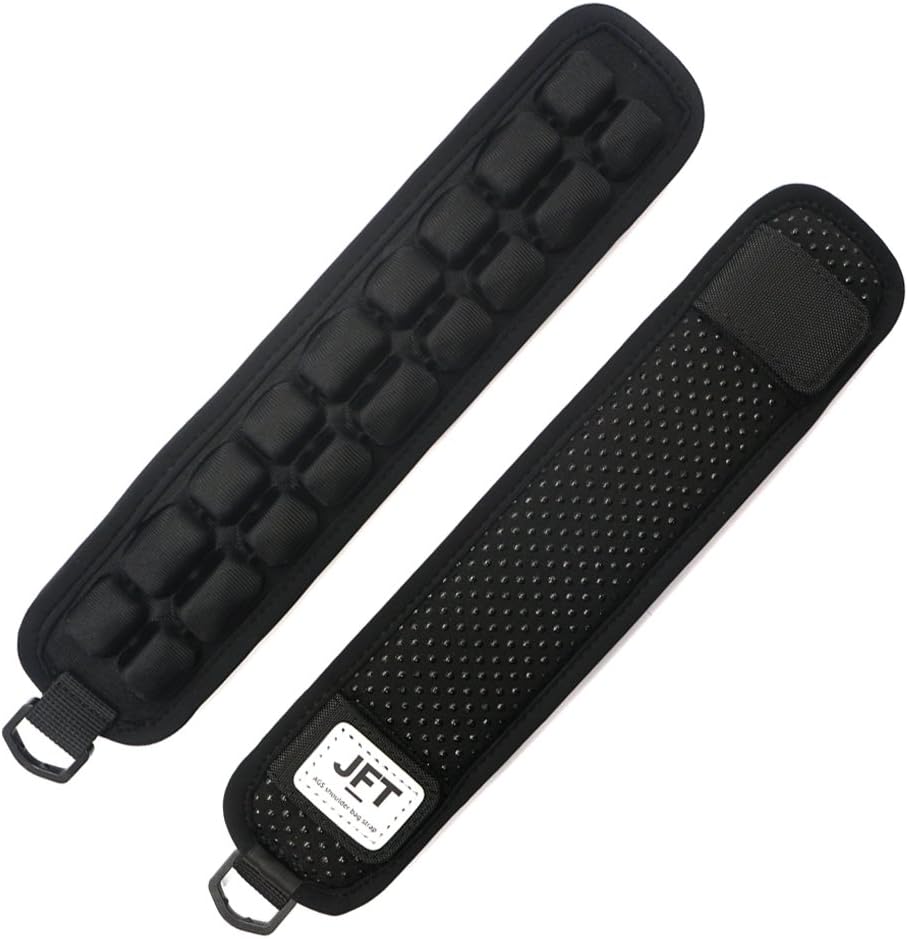 Shoulder Strap Pads, Soft Air Cushion Replacement Pad, Reducing Shoulder Load, for Backpack, Schoolbag, Travel Bag (1 Pair, S)