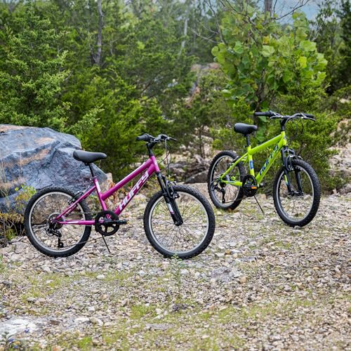 Image of Huffy Stone Mountain Bike for Men and Women, 20 inch /24 inch /26 inch, 6-Speed (20 inch) or 21-Speed, Front or Dual Suspension (Varies), Multiple Colors, Adjustable Saddle, Shimano Equipped, All-Terrain Tires