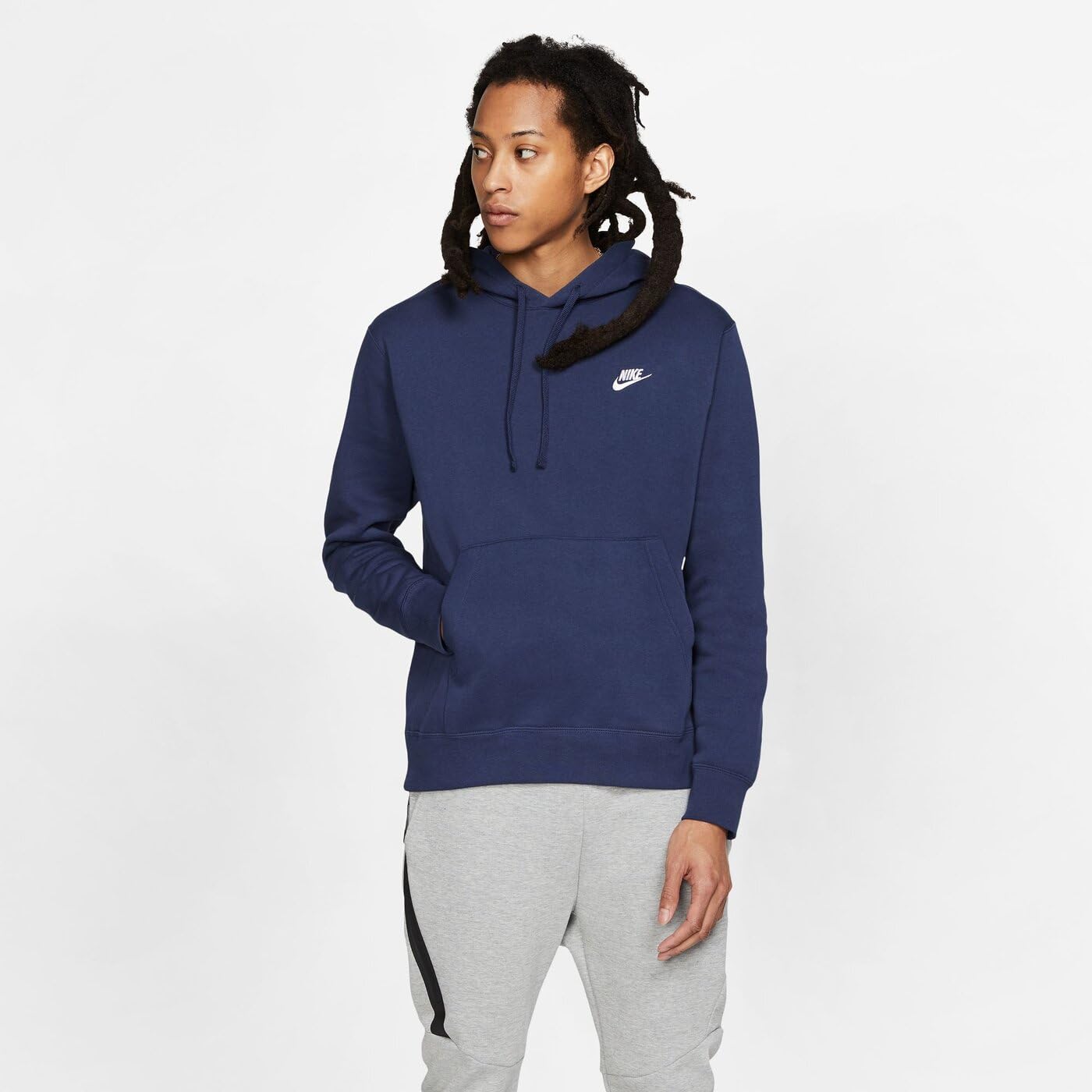 Nike Herren M Nsw Hoodie Po Flc Club Kapuzenpullover