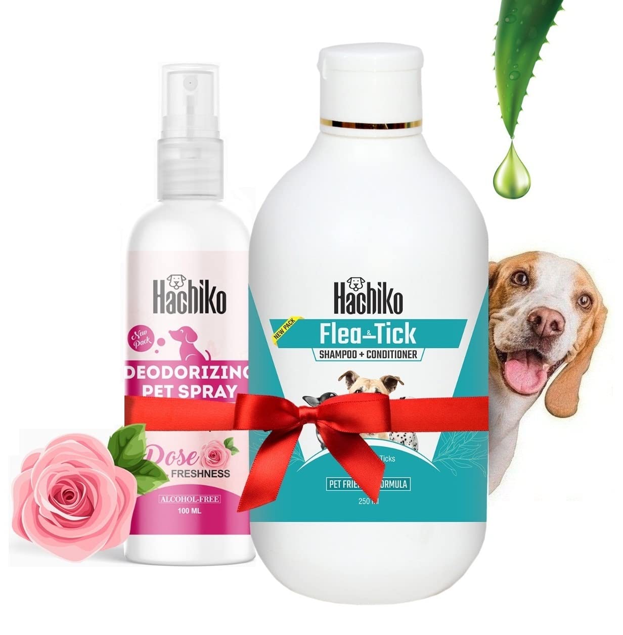 Hachiko (Combo of 2) Dog & Cat Shampoo Flea-tick Conditioner Shampoo Anti-Bacterial & Anti-Fungal Dog & Cat Shampoo 250 ml + Amazing Odor Dog Deodorant Natural Body Spray Perfume 100 ml (B09WJKQRCR) Amazon Price History, Amazon Price Tracker
