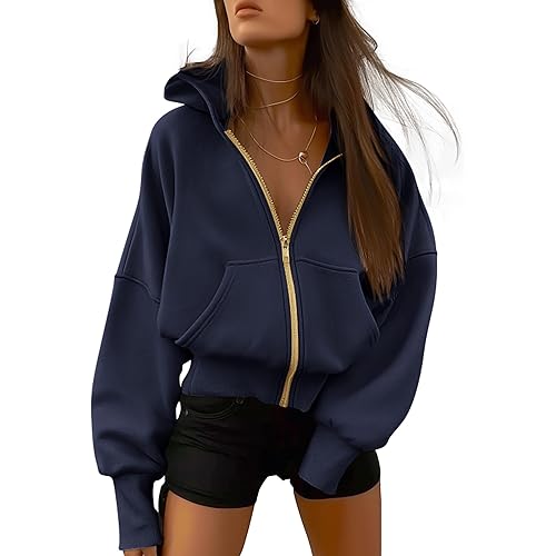 BTFBM Womens Zip Up Hoodies Long Sleeve Fashion Sweatshirt Fleece Y2K Hooded Jacket 2025 Trendy Fall Winter Clothes