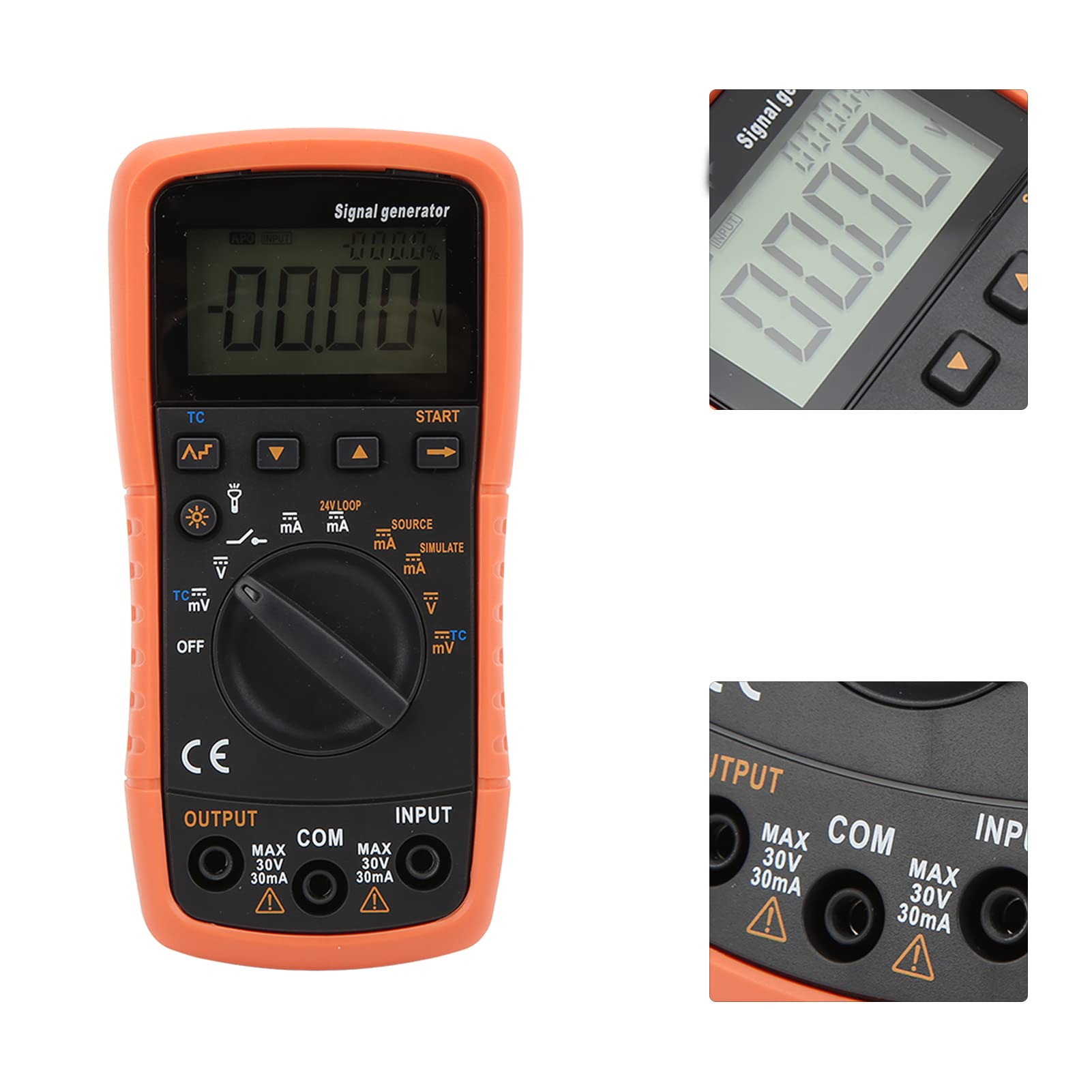 Signalgenerator, Hochpräziser Generator, Tragbarer Funktionsgenerator-Kalibrator für SPS-Debugging Im Industriellen Bereich, Funktionsgeneratoren